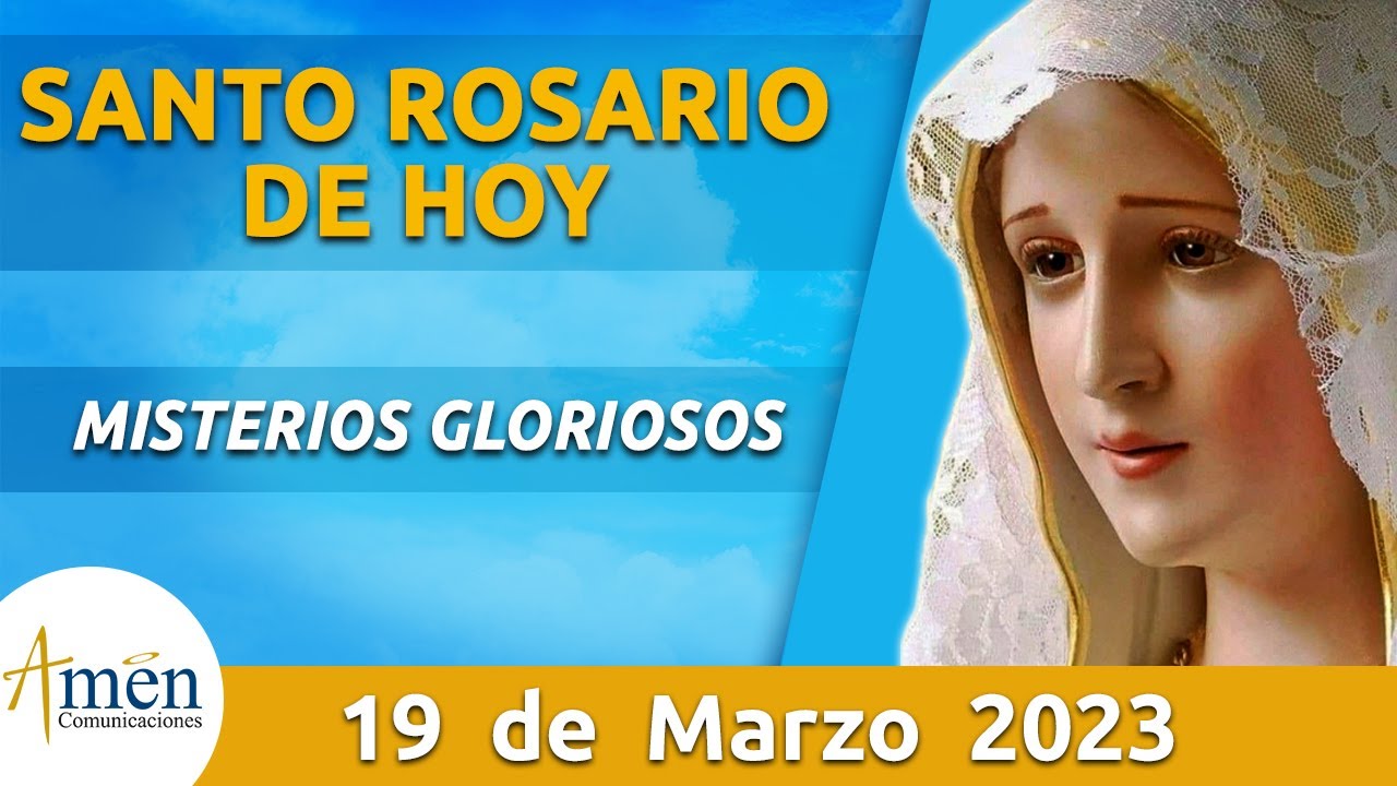 Santo Rosario de Hoy Domingo 19 Marzo 2023 l Padre Carlos Yepes l Católica  l Rosario l Amén - YouTube