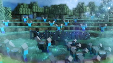 FREE MINECRAFT Dubstep INTRO Template mit Sound (AE/C4D)