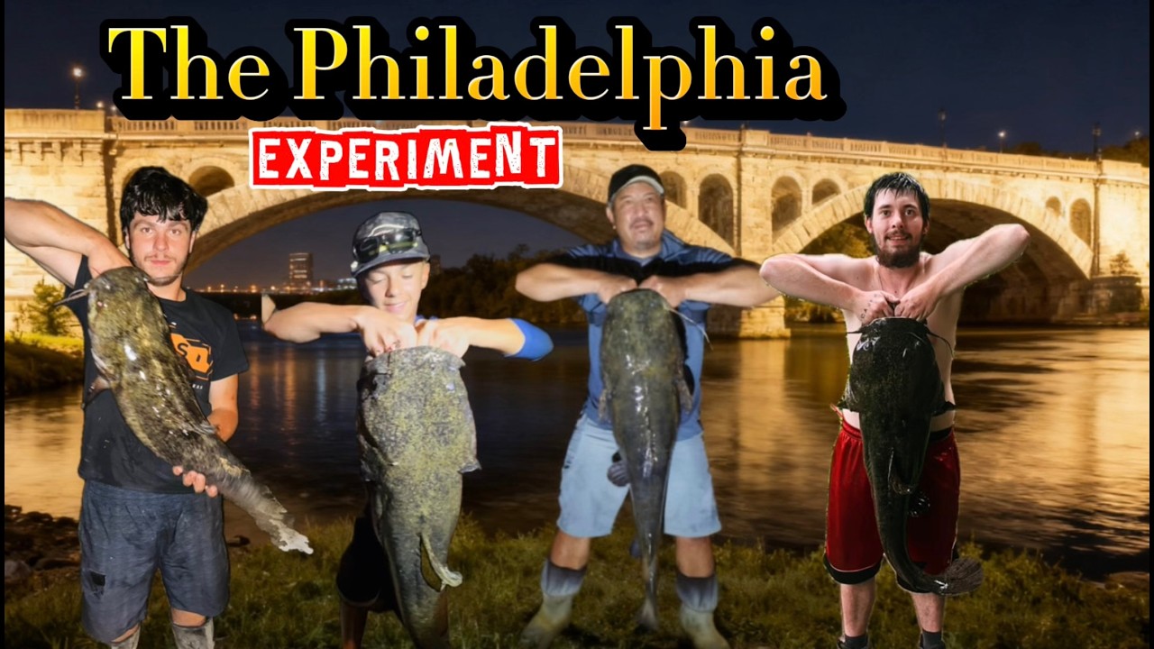 Big catfish on big baits – Philly style. Epic 12 hours in 20 minutes.