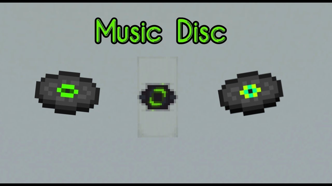 How to make a Music Disc Banner in Minecraft! - YouTube