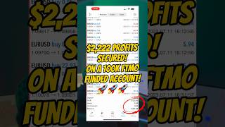 Smart Money Concept MT4 Trading Bot in Action $2,222 Profits Secured on a FTMO 100k Account smc