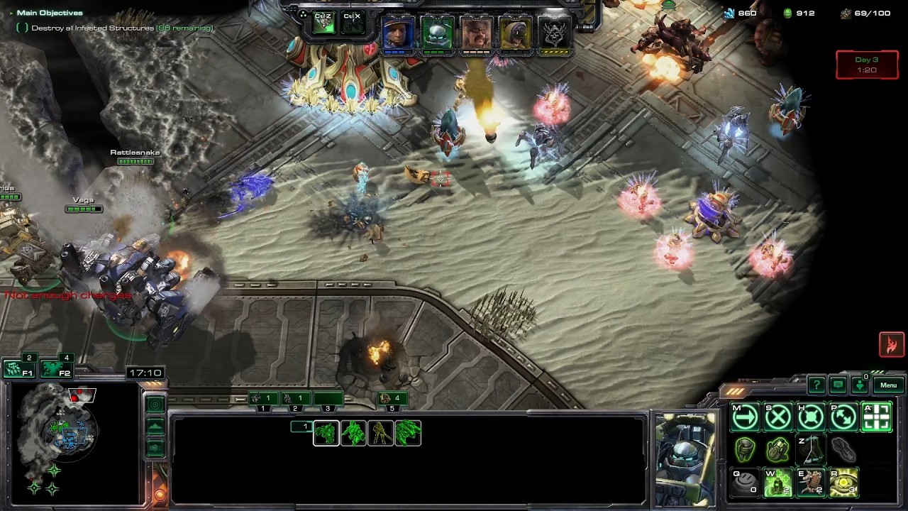 StarCraft 2 Co-op | Tychus & Nova | Dead of Night | Brutal