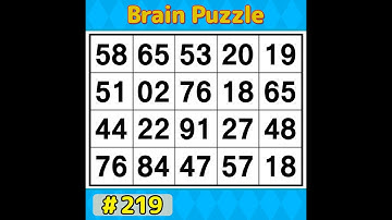 【Number Search】 90% of people can