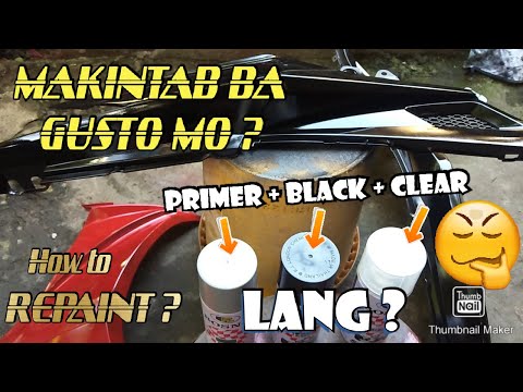 How to Repaint Motorcycle Fairing&rsquo;s