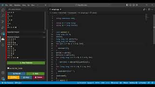 C. Restore the Array | Codeforces Round 863 (Div. 3) | codeforces c++ solution