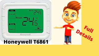 Honeywell Thermostat T6861 Full Parameters details #honeywell #T6861 #unique