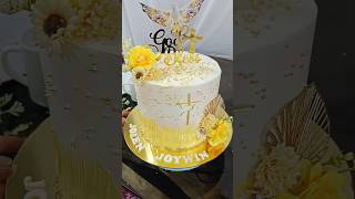 beautiful cake for holy confirmation 😍 #cake #cakedecorating #goa