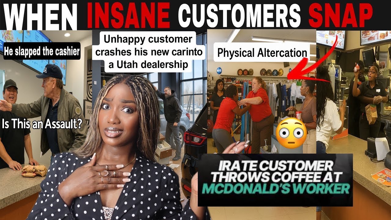 UNHINGED CUSTOMER MELTDOWN CAUGHT ON CAMERA! Cashier Showdowns + Worst Customer Ever REACTION TIKTOK