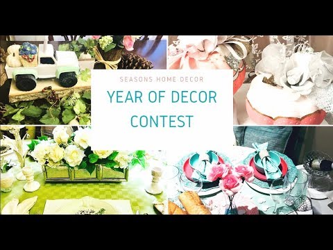 #yearofdecorcontest YEAR OF DECOR CONTEST / Home Decor Tour