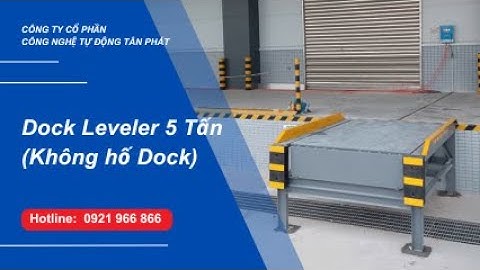 Sàn Nâng Thủy Lực 5 Tấn không hố Dock tại Nam Định