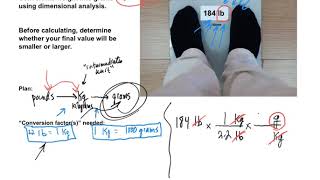 Converting with Dimensional Analysis (Three Examples)