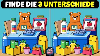 🧠🧩Finde 3 Unterschiede | Experten Herausforderung Edition 🧩🧠 | Gehirn Tricks screenshot 5