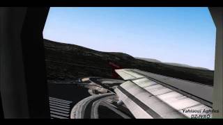Landing at Barcelonna, Wilco A320