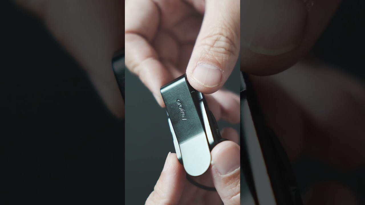 Orbitkey utility clip เล็ก บาง ติดเข็มขัดโคตรดี