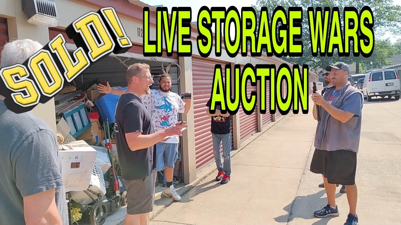 WHAT THE HALE SOLD At The Live STORAGE WARS Auction YouTube