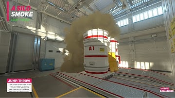 CS2 Nuke - A Silo (Heaven + Floor cover) Smoke