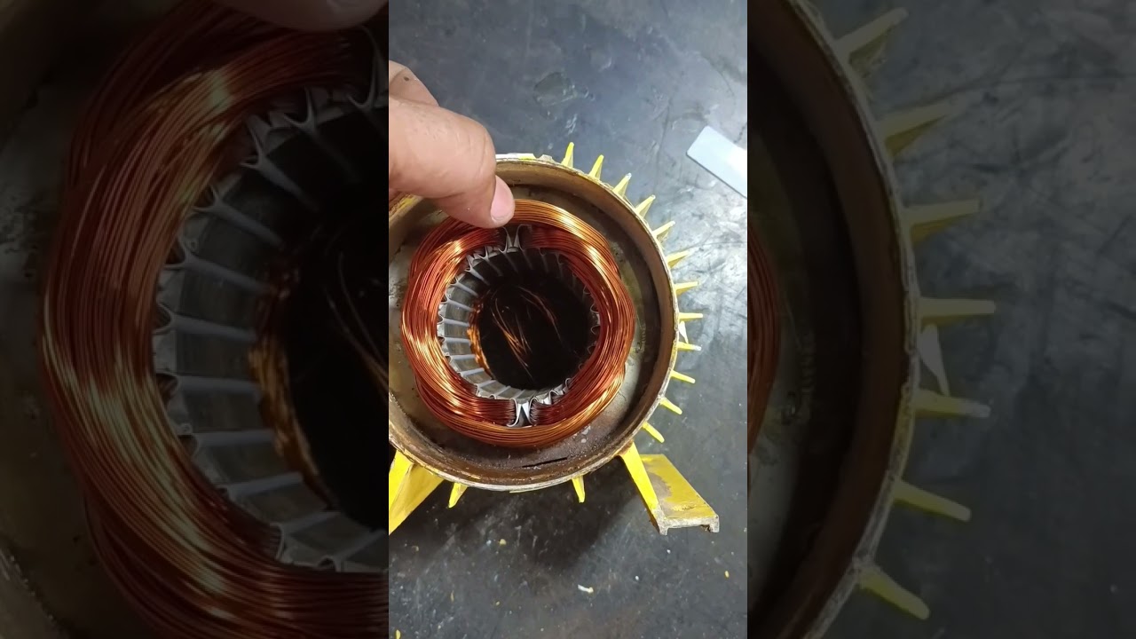 varuna 1 HP water pump winding