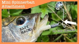 How to make a Mini Spinnerbait Attachment for Tiny Jigheads