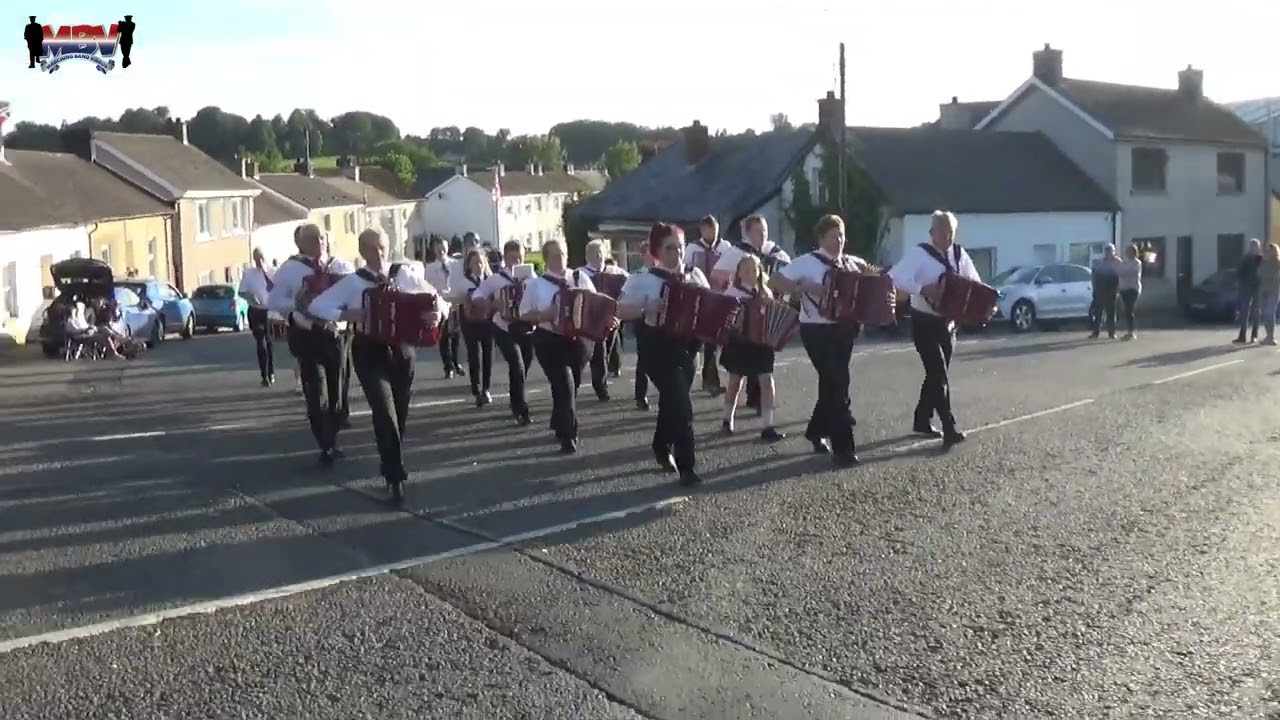 Ballyronan Accordion Band @ Gortagilly Coronation Flute Band 120th Anniversary Parade 2023