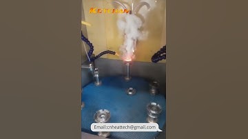 Multi-station turntable induction hardening machine