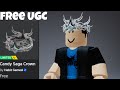 Free UGC Limited! How To Get Candy Saga Crown In Punch Simulator | Roblox | Free UGC