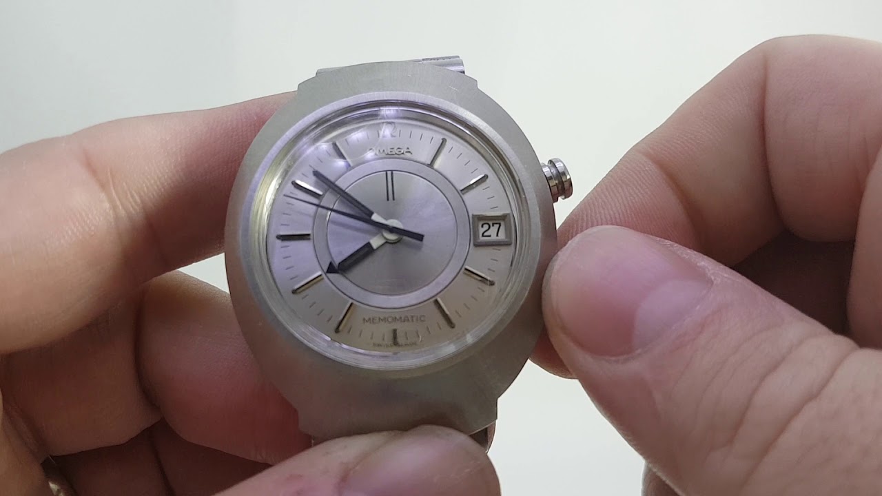 1971 Omega Memomatic vintage watch with 