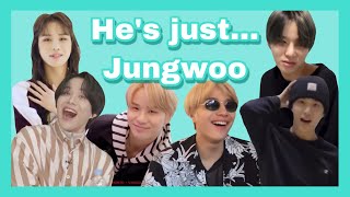 jungwoo is a different breed of chaotic | happy jungwoo day!