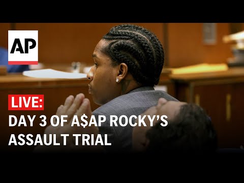LIVE: Day 3 of A$AP Rocky’s assault trial as Rihanna makes rare appearance Episode cover