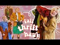 FALL THRIFT HAUL + OUTFITS FOR FALL | styling up my cozy autumn thrift haul | WELL-LOVED