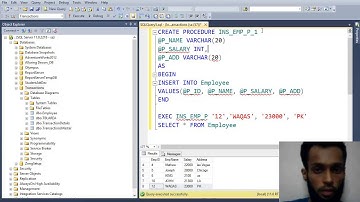 4 Working With Stored Procedures in SQL SERVER 2012 Part 3
