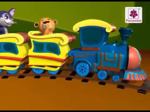 Engine, Engine Number Nine   3D English Nursery Rhyme for Children   Periwinkle   Rhyme
