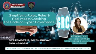 Simplifying Roles, Rules & Real ImpactCracking the Code on Cyber Governance