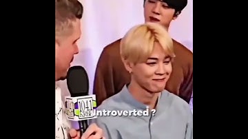 JIMIN is a little bit introvert 😅BUT not on stage 🔥😎🤘🤞💜#Jimin#mochi#bts
