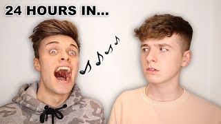 Singing EVERYTHING We SAY For 24 HOURS!! - Challenge