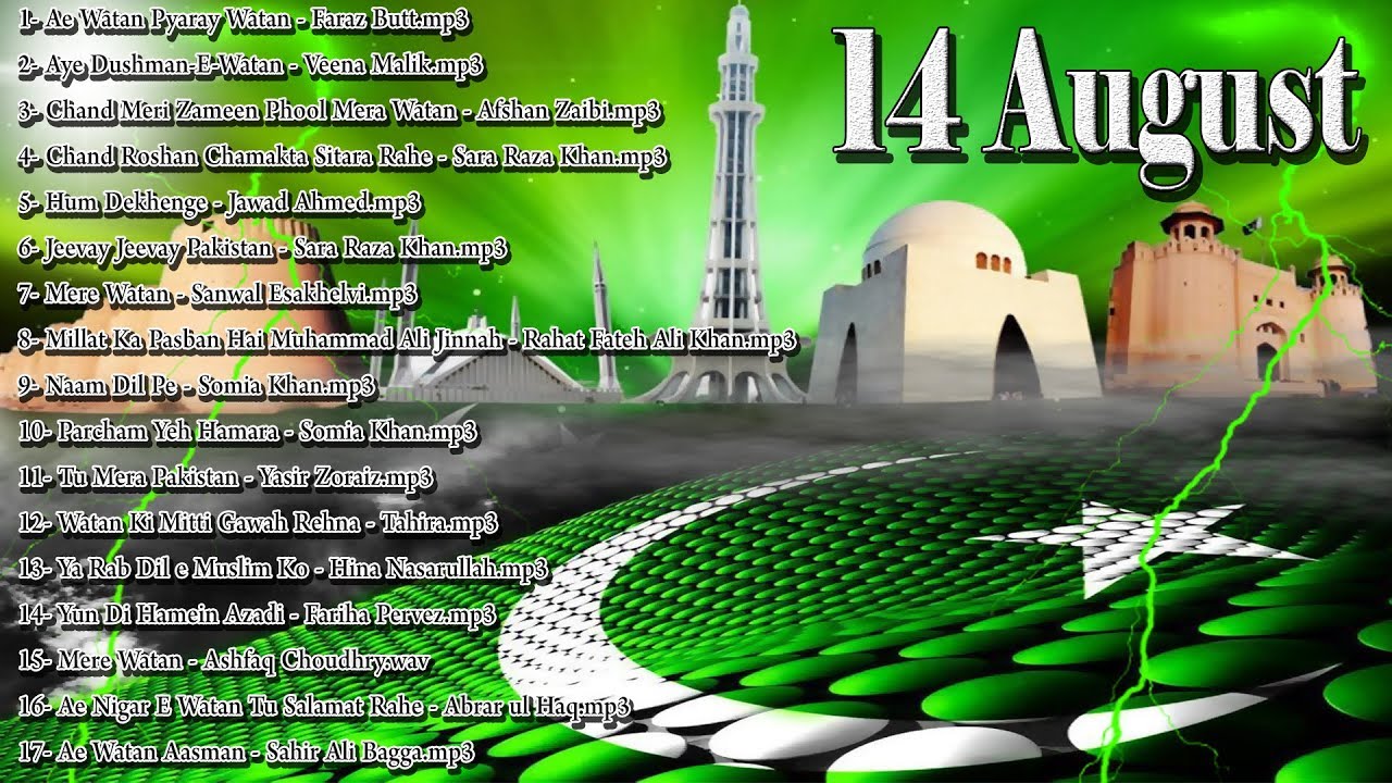 Pakistani Patriotic Songs  Jukebox  Best National Songs 