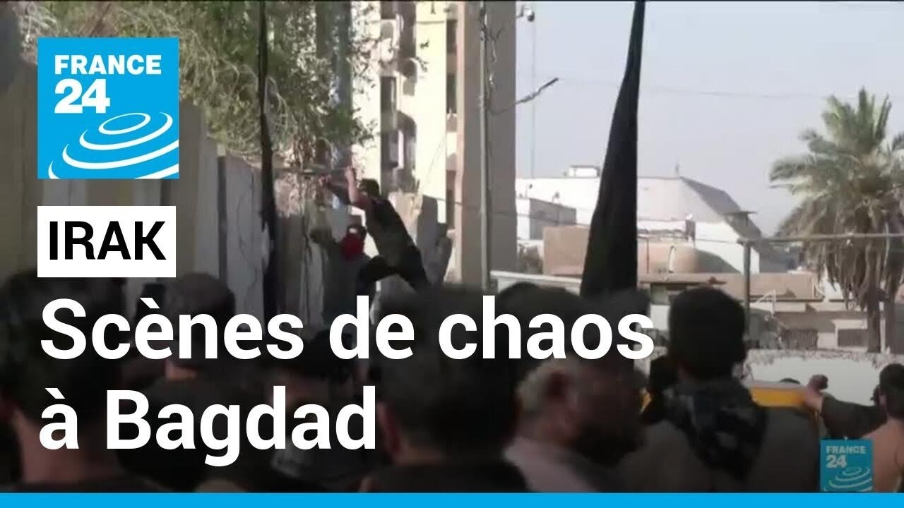 Irak  scnes de chaos  Bagdad au moins 23 morts  FRANCE 24