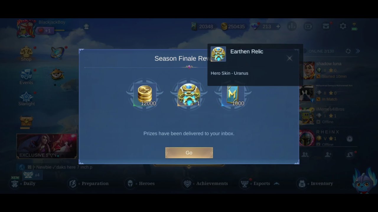 Mobile Legends Season 25! Uranus skin - Skill Effects is as TRASH as ur anus (Montoon is a scam)