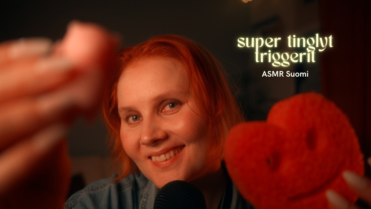 Kokeilen ASMR-triggereitä, joihin oitis ihastuin! (Lähikuiskauksia ja triggerääniä) 🤫