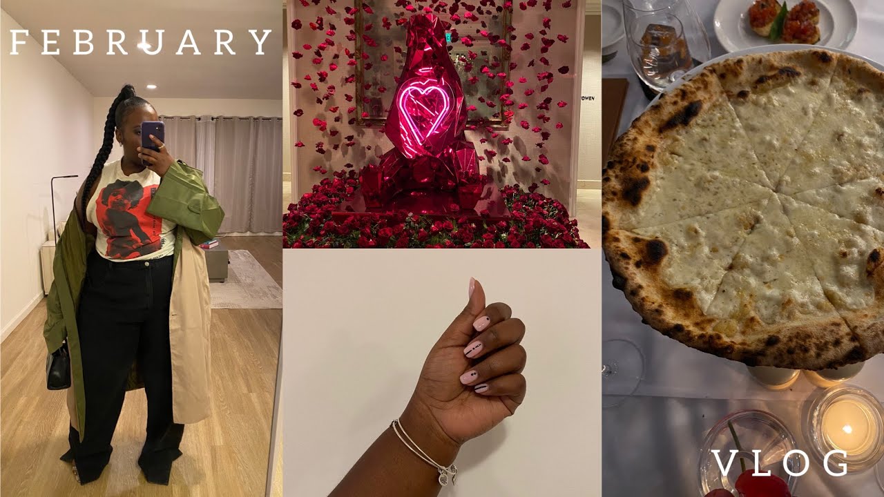 FEBRUARY VLOG: SO MUCH GOING ON, HAIR, TRAVELING TO THE UK, WORK & SO MUCH MORE