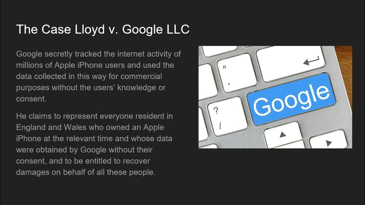 Lloyd v google 2021 uksc youtube