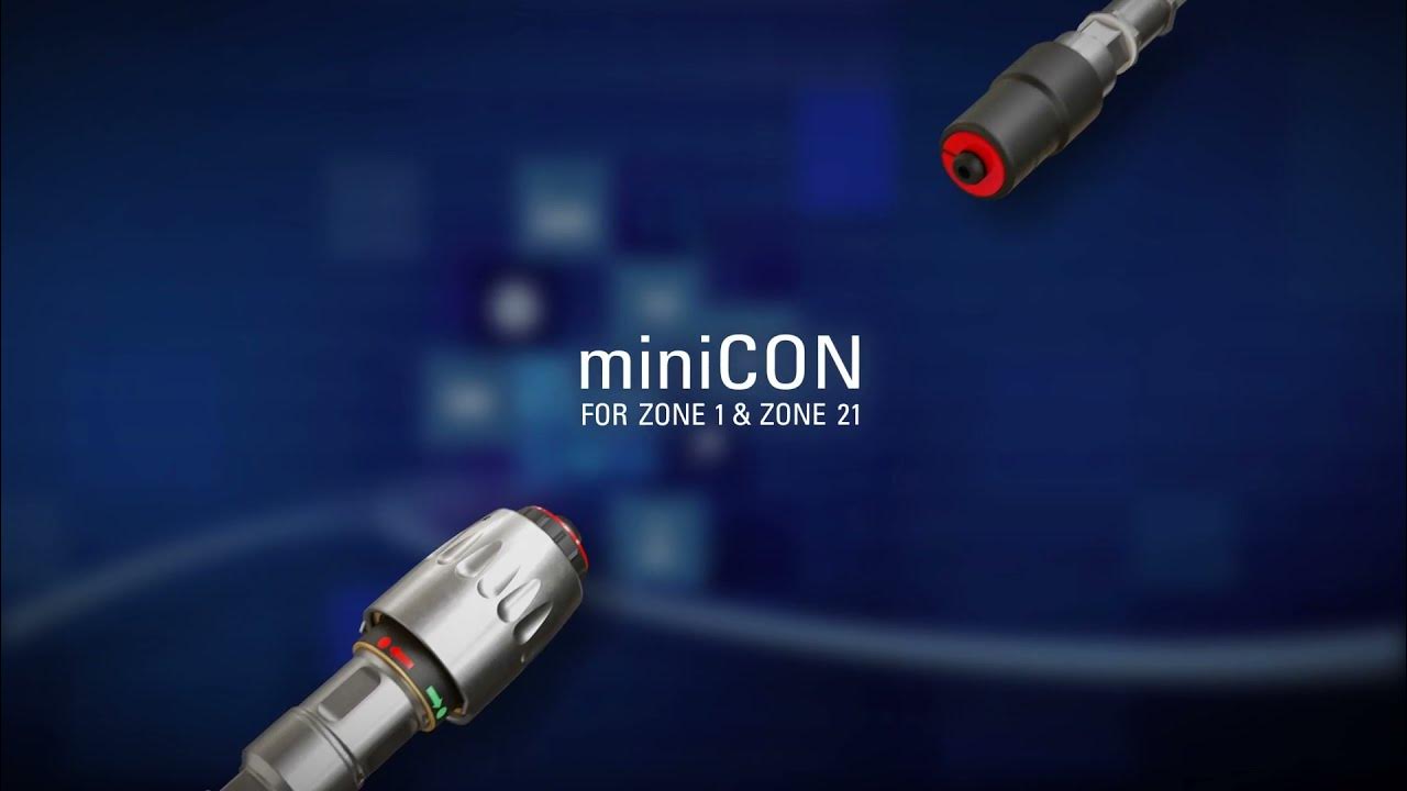 miniCON Our safe plugin connectors for hazardous areas YouTube