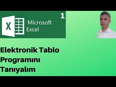 Excel Elektronik Tablo Programını Tanıyalım | Mustafa Ateş