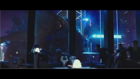 Godzilla vs. Kong (2021) - Hong Kong/First Battle/No background music #GVK