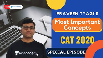 5-Most Important Concepts of Geometry | With Legendary Praveen Tyagi | On Unacademy CATalyst