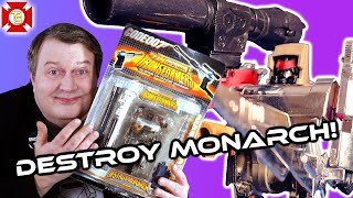 TRANSFORMERS G1 MEGATRON “Destroy Monarch” KO Review