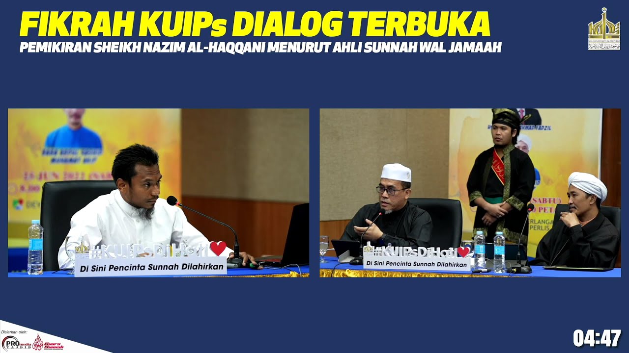 25-06-2022 Salman Ali VS Arg: Pemikiran Sheikh Nazim Al-Haqqani - Menurut Ahlus Sunnah Wal Jamaah HD