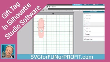 Gift Tag in Silhouette Studio Software