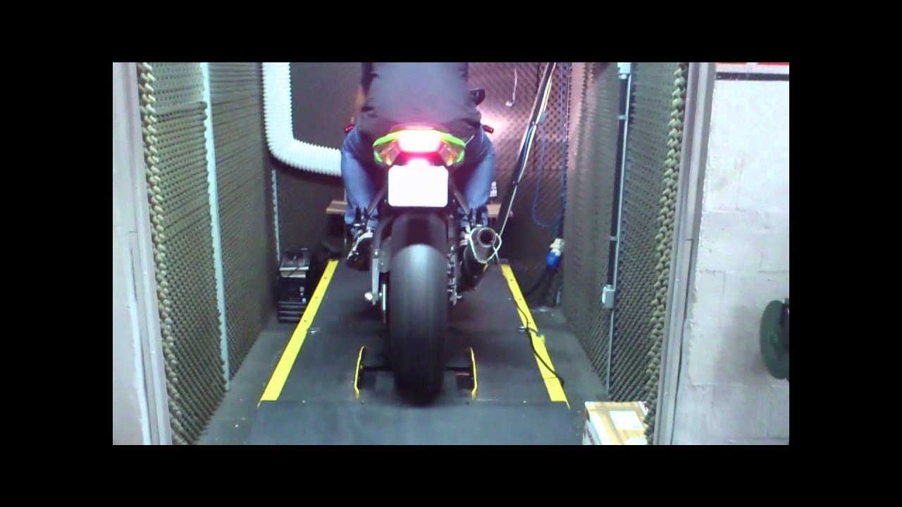 ZX10R 2012 c/ Yoshimura Slip-On no Dinamometro - YouTube