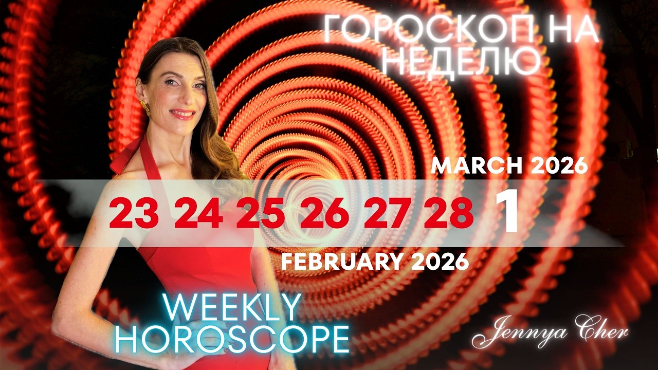 Гороскоп на неделю с 23 февраля по 1 марта 2026 года 🔥