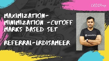 Maximization And Minimization - Cut Off Marks Based Set